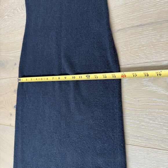 Vintage Sarah Taylor Black Knit Sequin Beaded Sweater Dress Silk Angora S - Picture 8 of 9